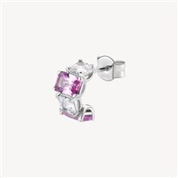 Mono orecchino Brosway Donna FANCY VIBRANT PINK in Acciaio FVP08 - FVP08